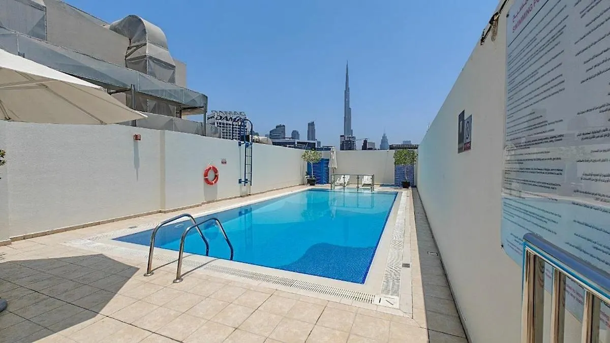 Artistic 1-Bedroom Apartment Perfect For Couple At Mayfair Tower, Business Bay! Dubai 0*,