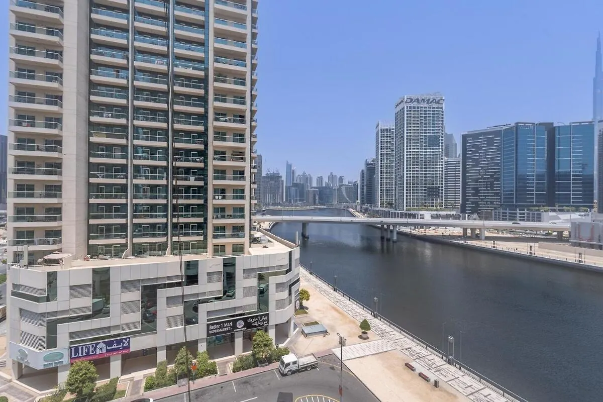 Artistic 1-Bedroom Apartment Perfect For Couple At Mayfair Tower, Business Bay! Dubai United Arab Emirates