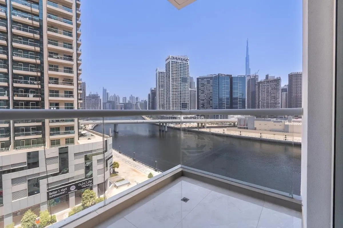 Artistic 1-Bedroom Apartment Perfect For Couple At Mayfair Tower, Business Bay! Dubai