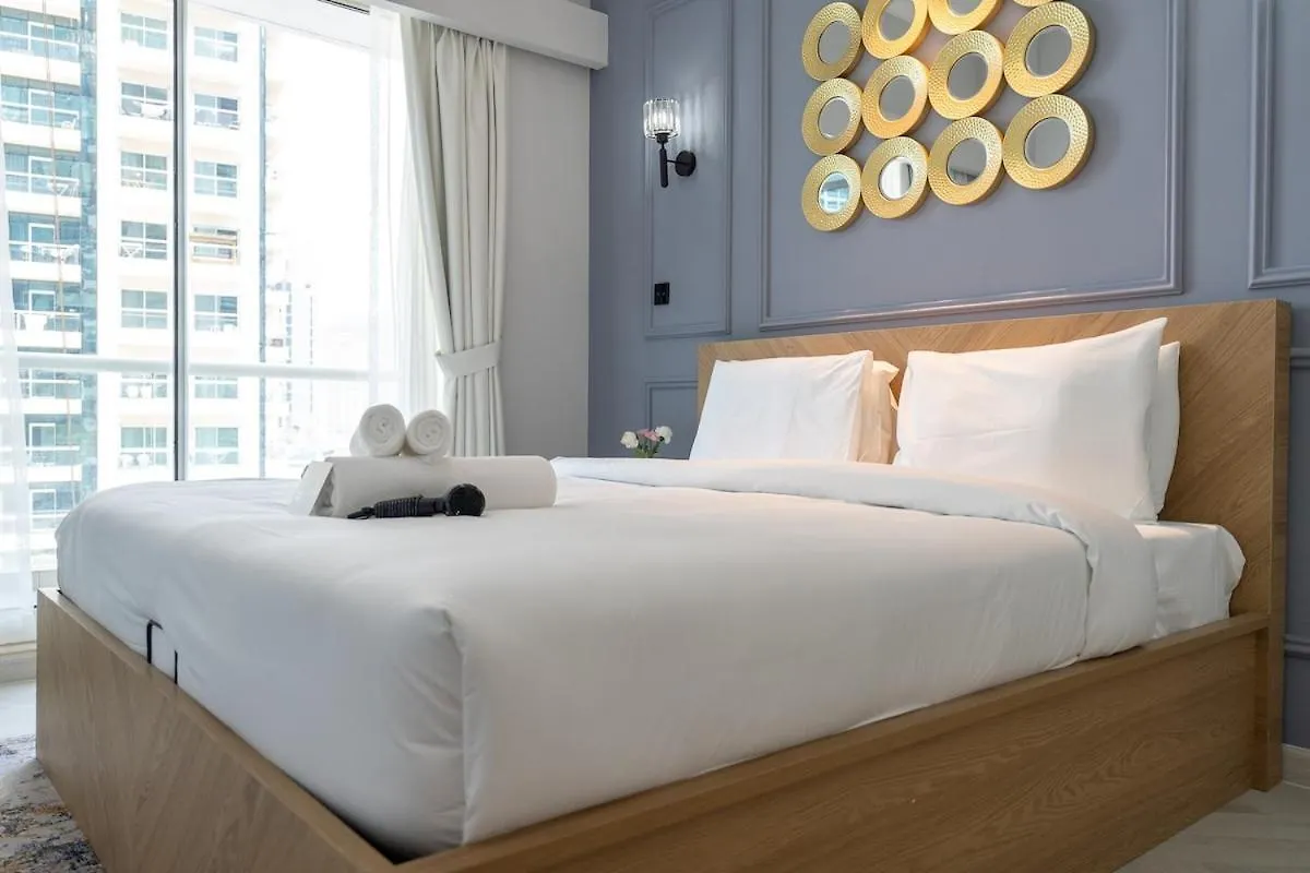 Artistic 1-Bedroom Apartment Perfect For Couple At Mayfair Tower, Business Bay! Dubai