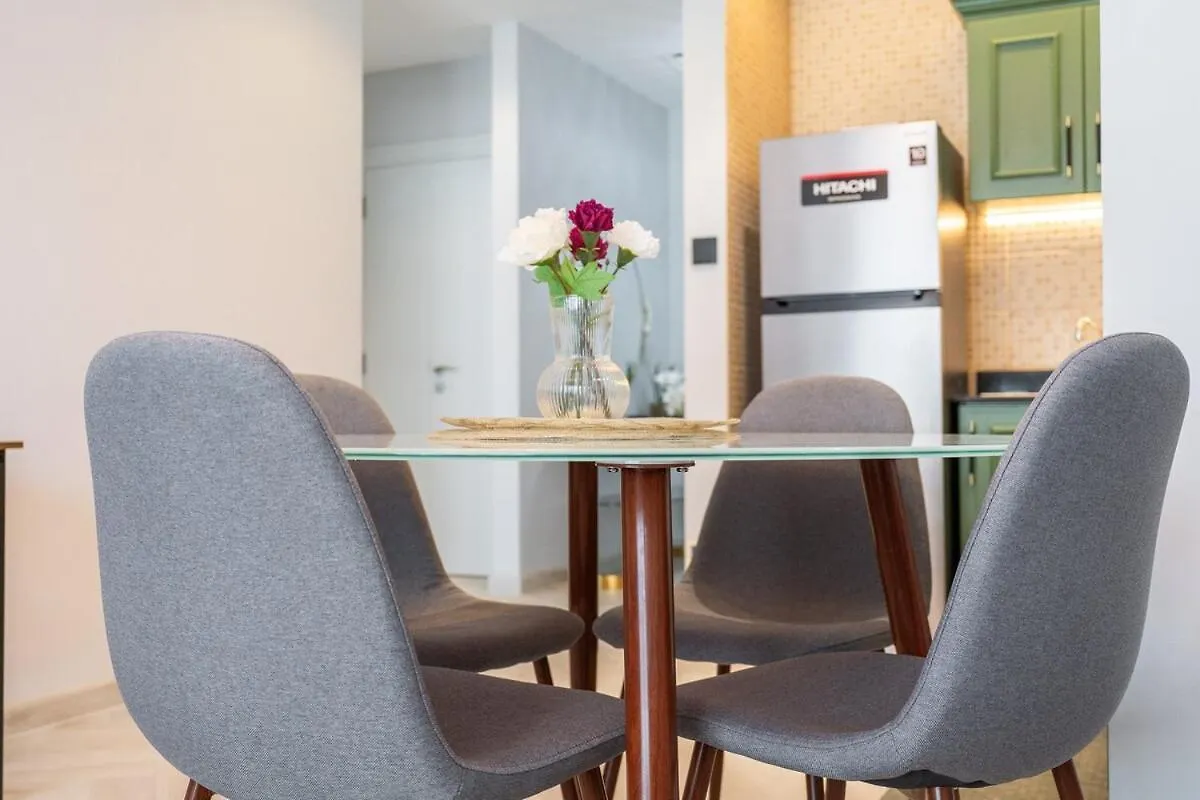 Artistic 1-Bedroom Apartment Perfect For Couple At Mayfair Tower, Business Bay! Dubai 0*,