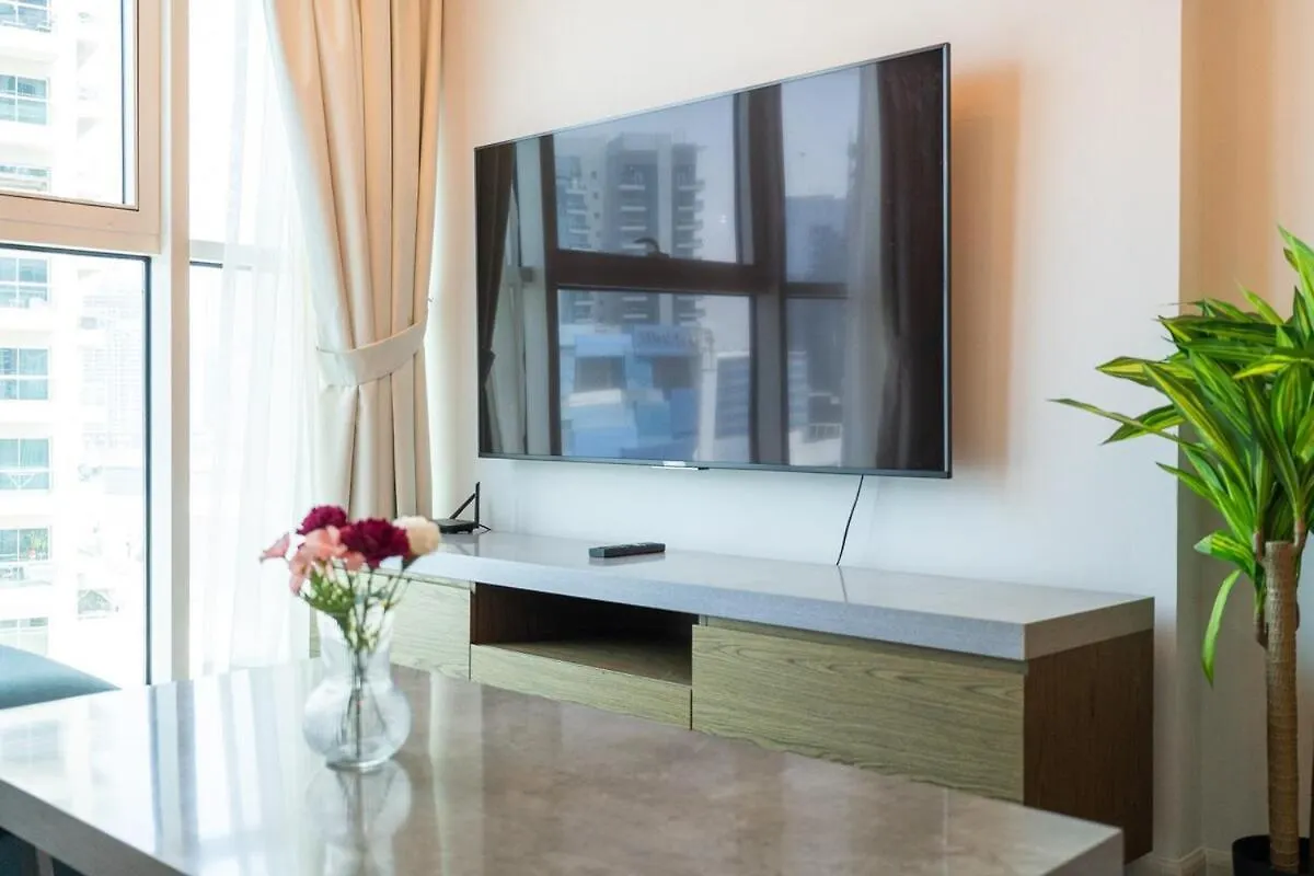 Artistic 1-Bedroom Apartment Perfect For Couple At Mayfair Tower, Business Bay! Dubai